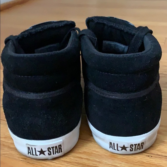 Converse All Star Black Suede Sneaker - Picture 2 of 4